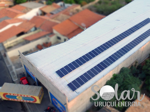 SISTEMA DE ENERGIA SOLAR COMERCIO ARMAZEM ELDORADO